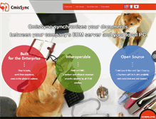 Tablet Screenshot of cmissync.com